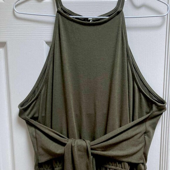 Cute Zesica High Neck Halter Romper Shorts - Picture 8 of 11